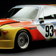 A studio shot of Calder’s Art Car. This is my personal favorite, and its shape and colors still evoke raw speed. Credit: BMW.